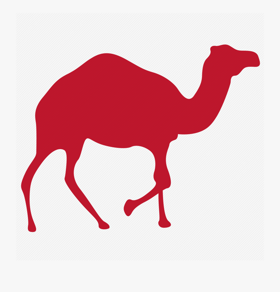 Camel,red,terrestrial Animal,llama,clip - Camel Icon, Transparent Clipart