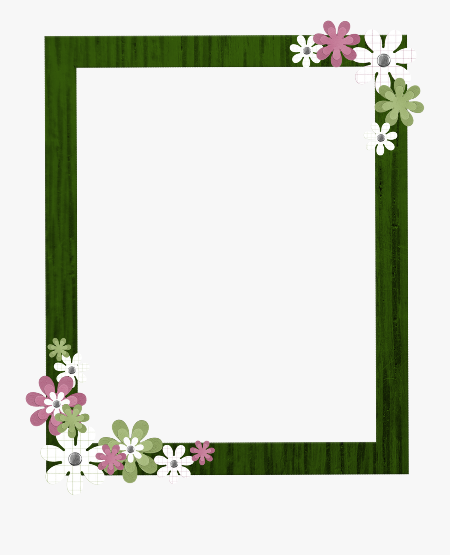 Green Border Frame Clipart - Pink Borders And Frames, Transparent Clipart