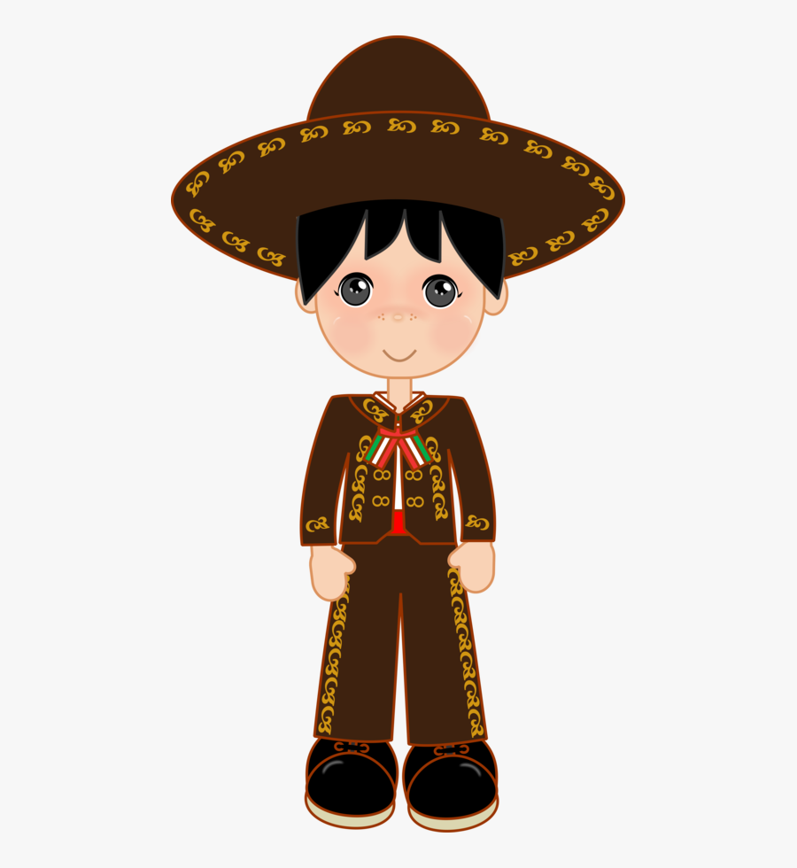 Charro Mexicano Caricatura, Transparent Clipart