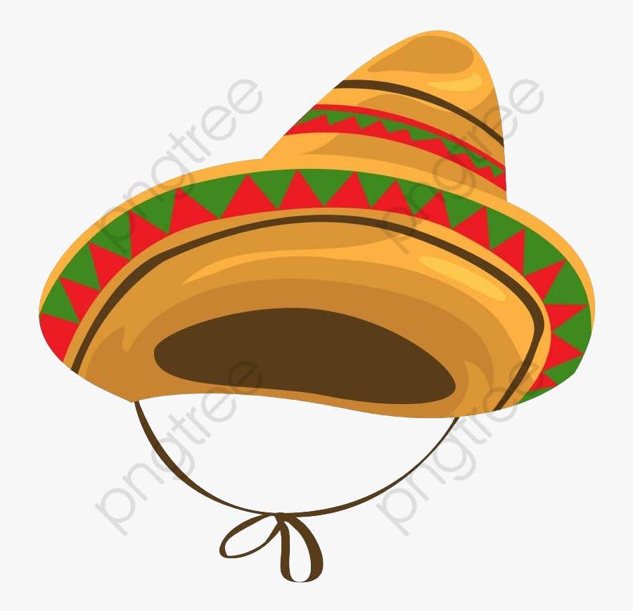 Cartoon Mexican Hat Clipart - Mexican Hat Png, Transparent Clipart
