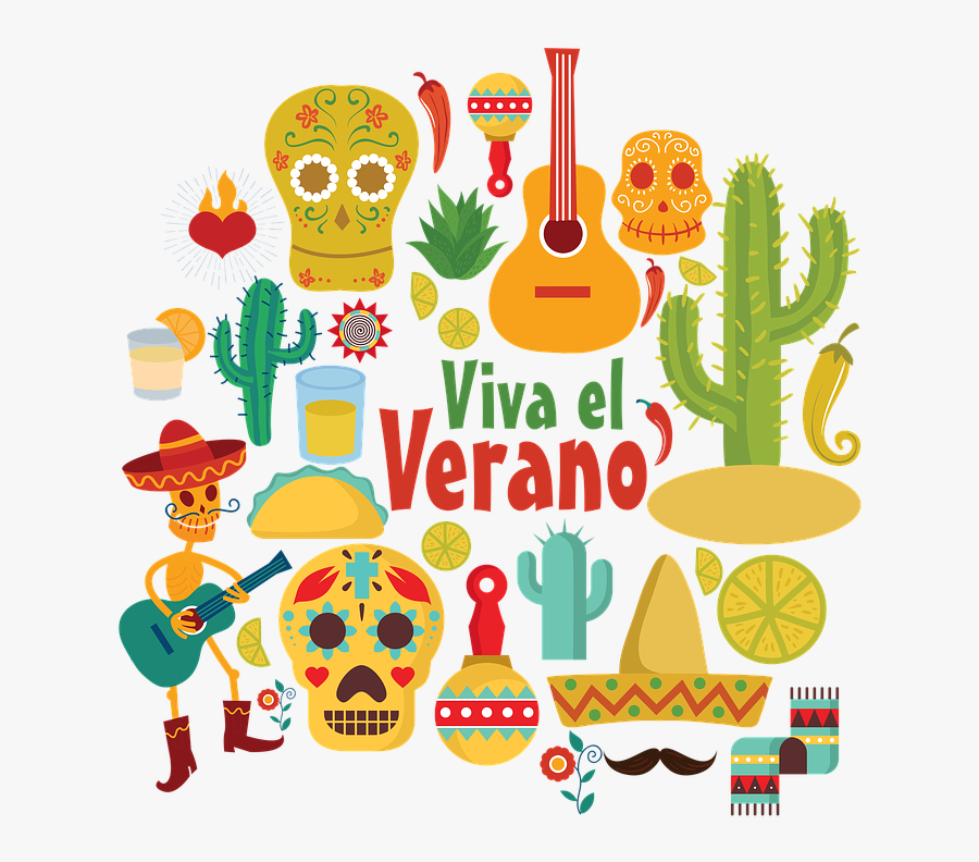 Mexican Clipart Cute - Tudo Sobre O Mexico, Transparent Clipart