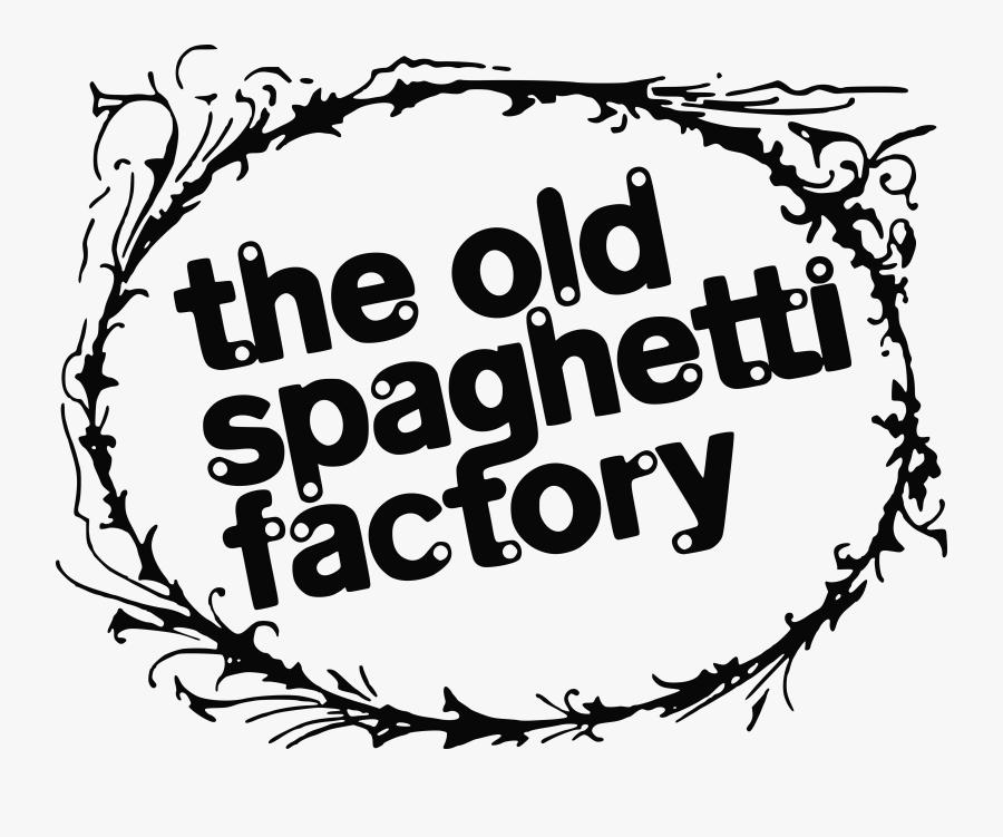 Old Spaghetti Factory Logo Vector, Transparent Clipart