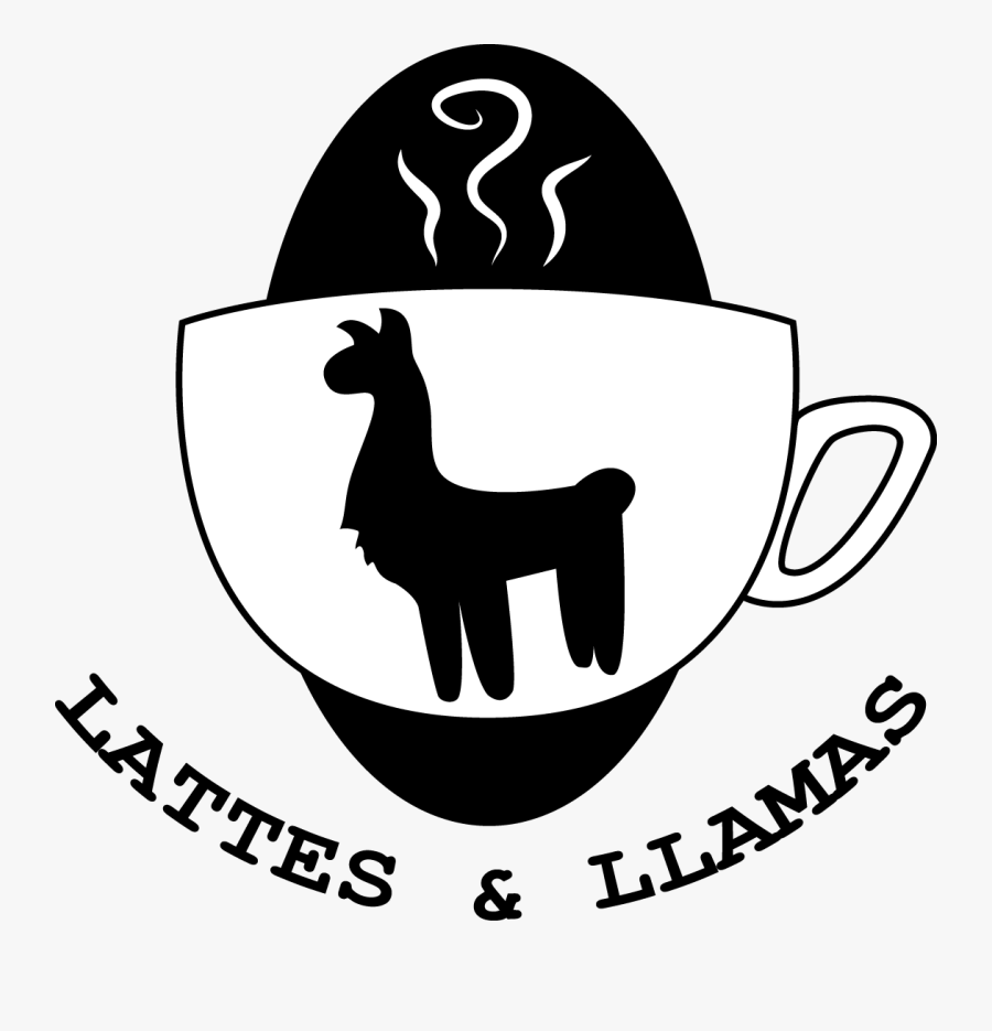 Lattes And Llamas, Transparent Clipart