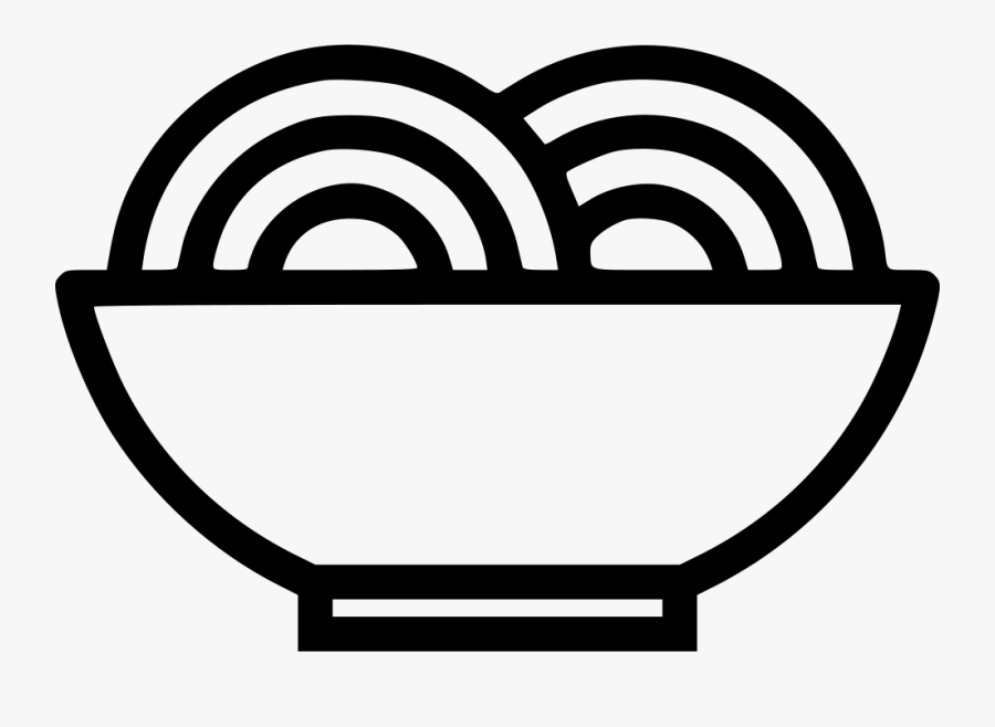 Noodles Bowl Spaghetti Eat Chinese Italian Food - Chinese Cuisine, Transparent Clipart