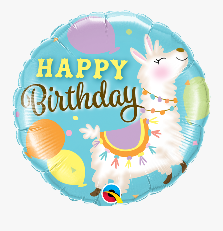Happy Birthday Colourful Balloons, Transparent Clipart