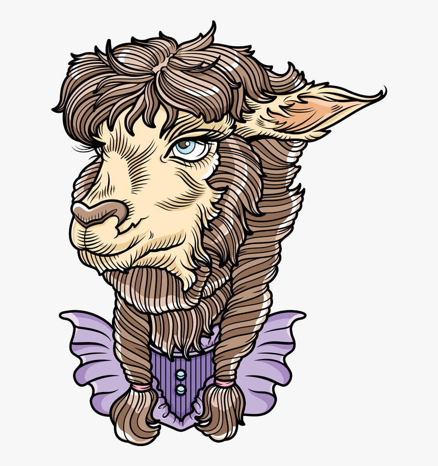 Llama Clip Art, Transparent Clipart