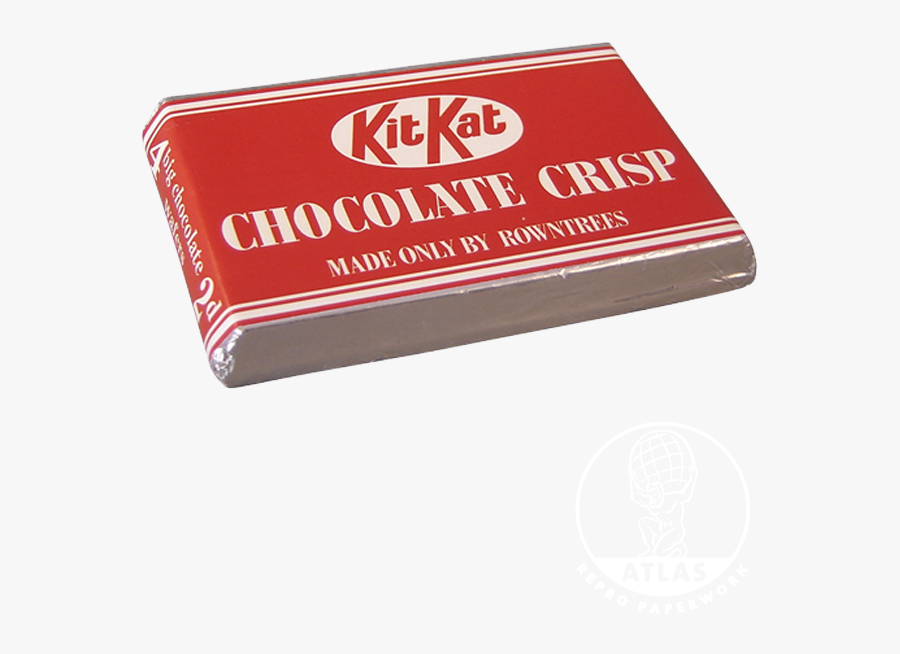 Kitkat Png -b5001 Rowntrees Kitkat Label - Chocolate Bar, Transparent Clipart