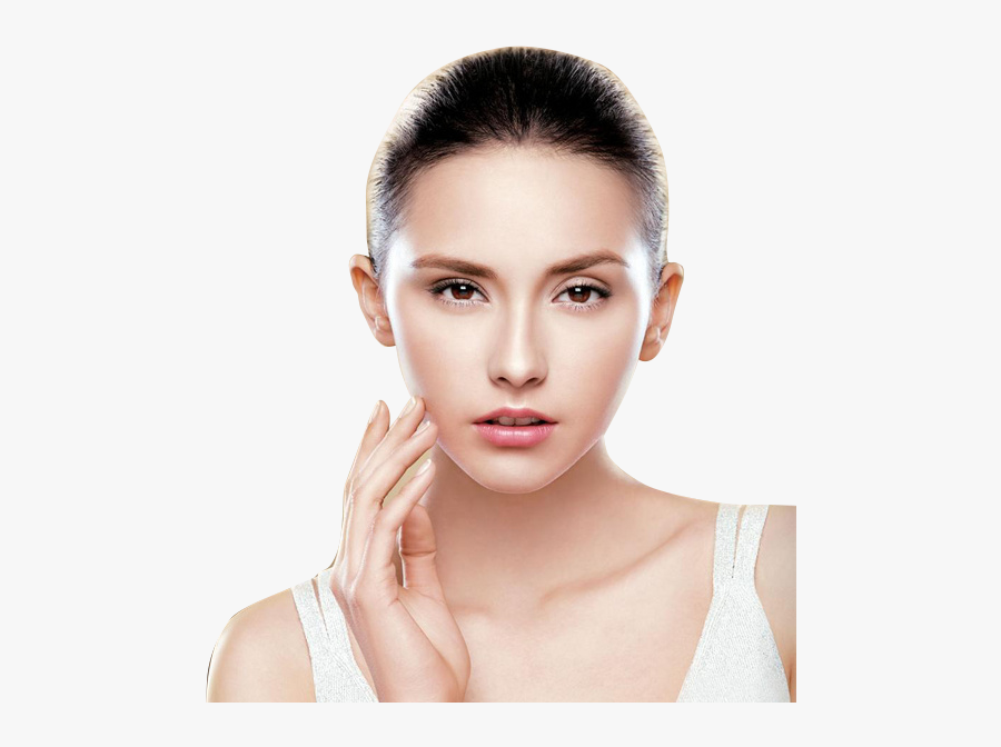 Europe And Models Foreign In Model America Clipart - Applying Cream On Face, Transparent Clipart