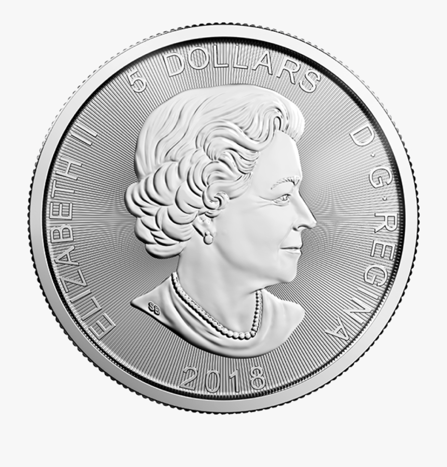 5 Dollari Canadesi Argento 2016, Transparent Clipart