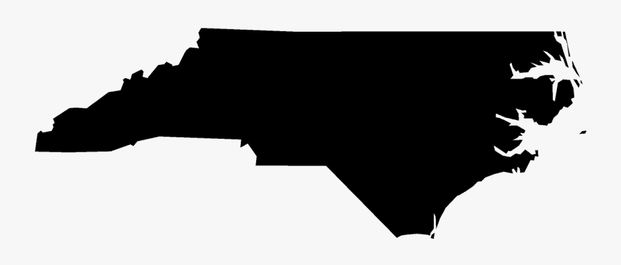 Transparent Charlotte Skyline Silhouette Png - North Carolina Silhouette Vector, Transparent Clipart