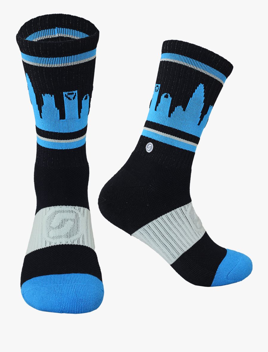Houston Skyline Socks, Transparent Clipart