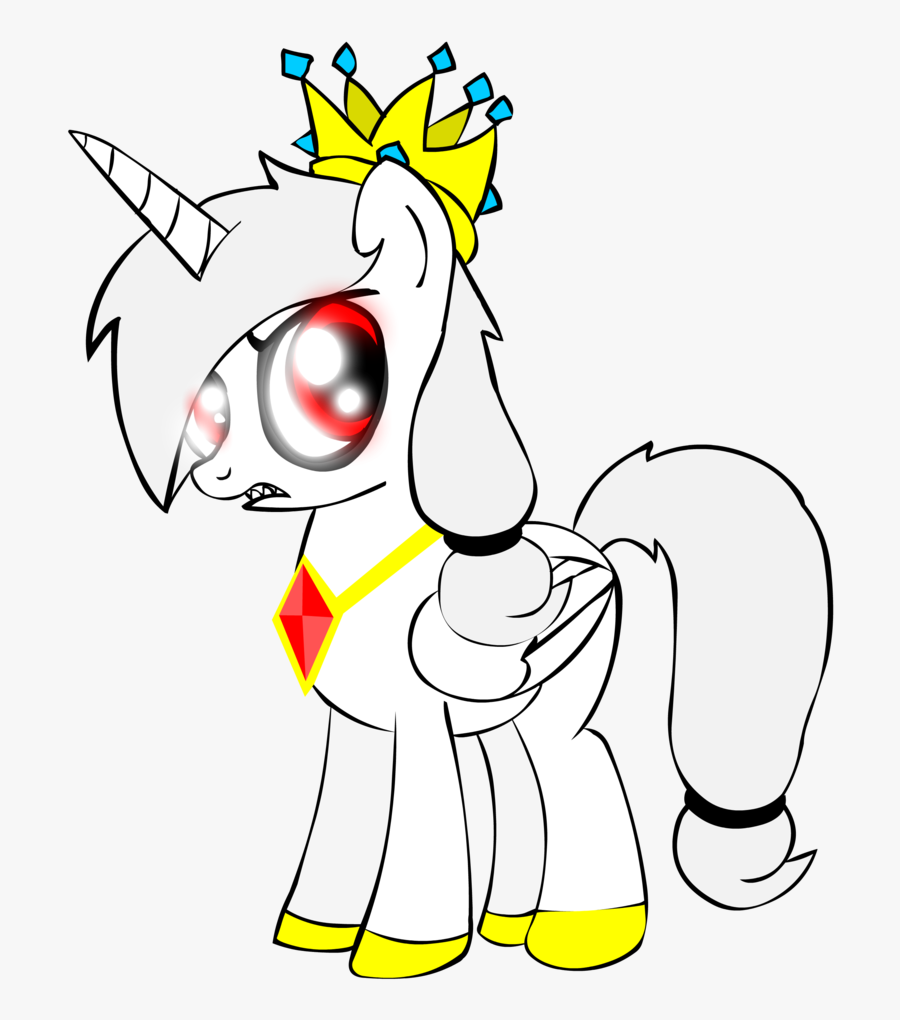 King Boo Pony - Cartoon, Transparent Clipart