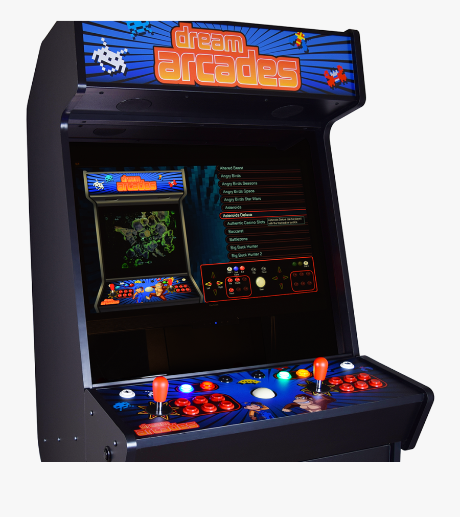 Transparent Arcade Cabinet Png - Video Game Arcade Cabinet, Transparent Clipart