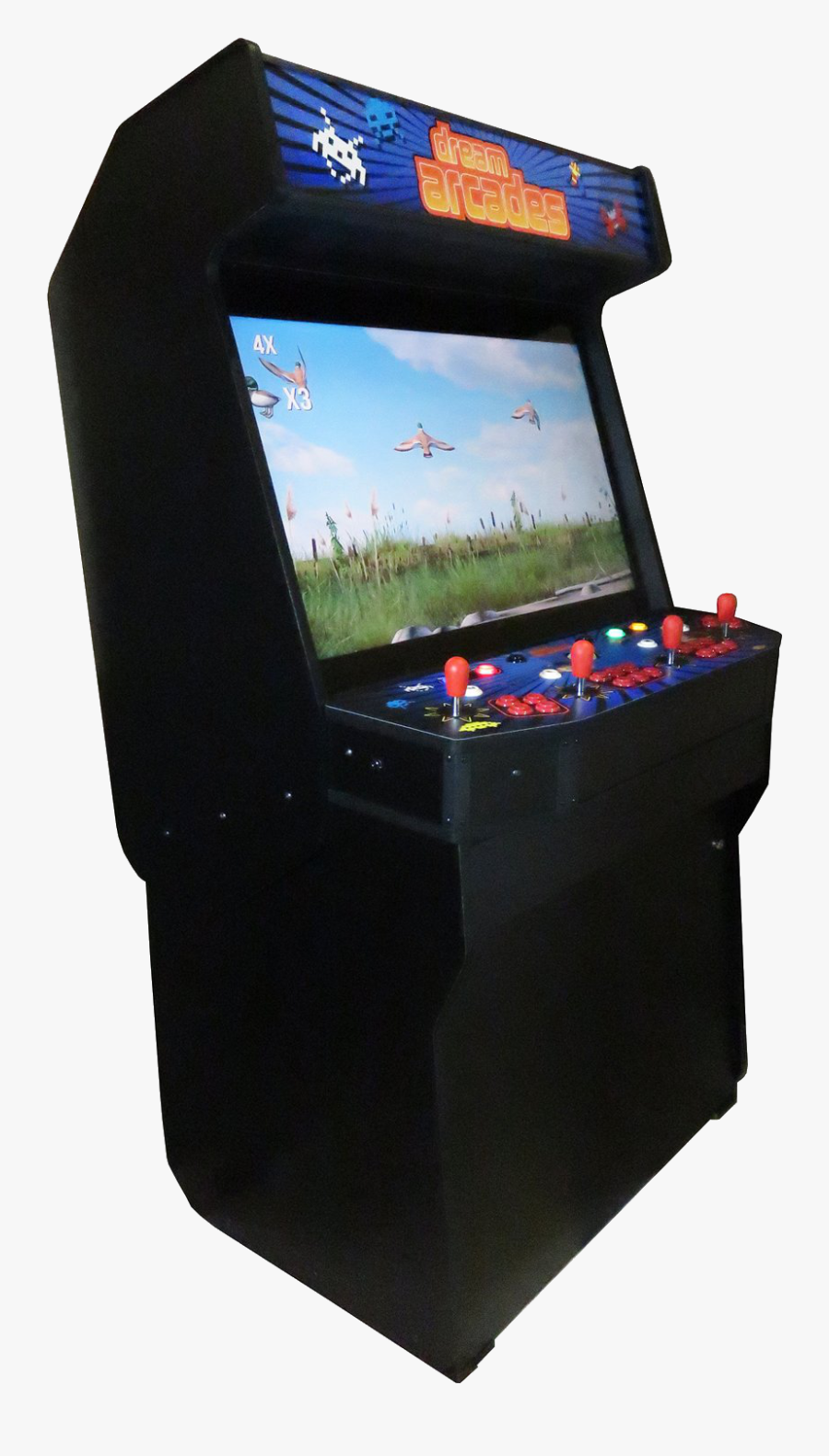 Download Hd Donkey Kong Arcade Png Transparent Png - Video Game Arcade Cabinet, Transparent Clipart