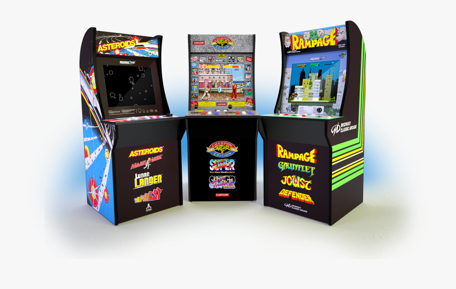 Up Classic Games - Power Rangers Arcade Machine, Transparent Clipart