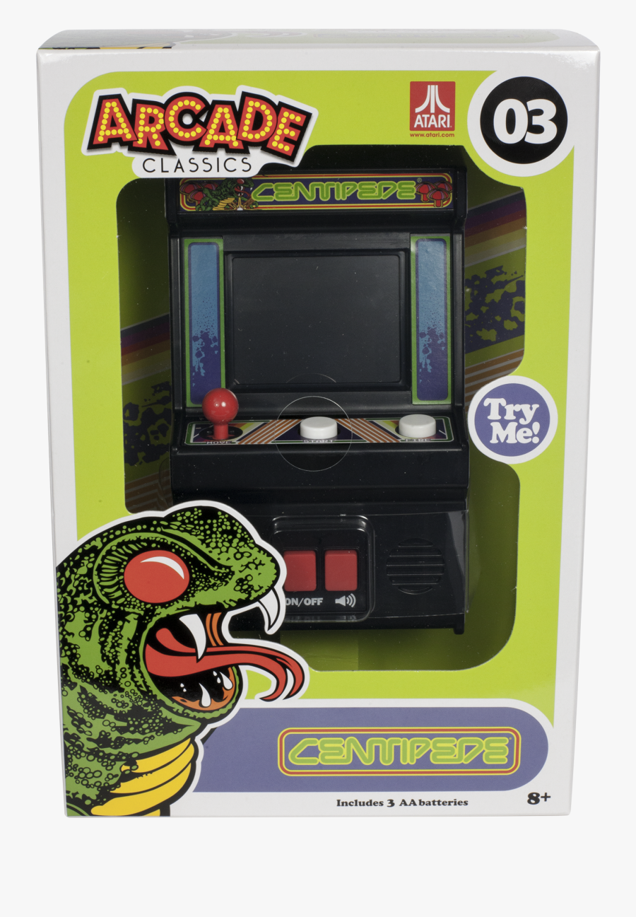 Arcade Classics Mini Walmart - Mini Arcade Machine Centipede, Transparent Clipart