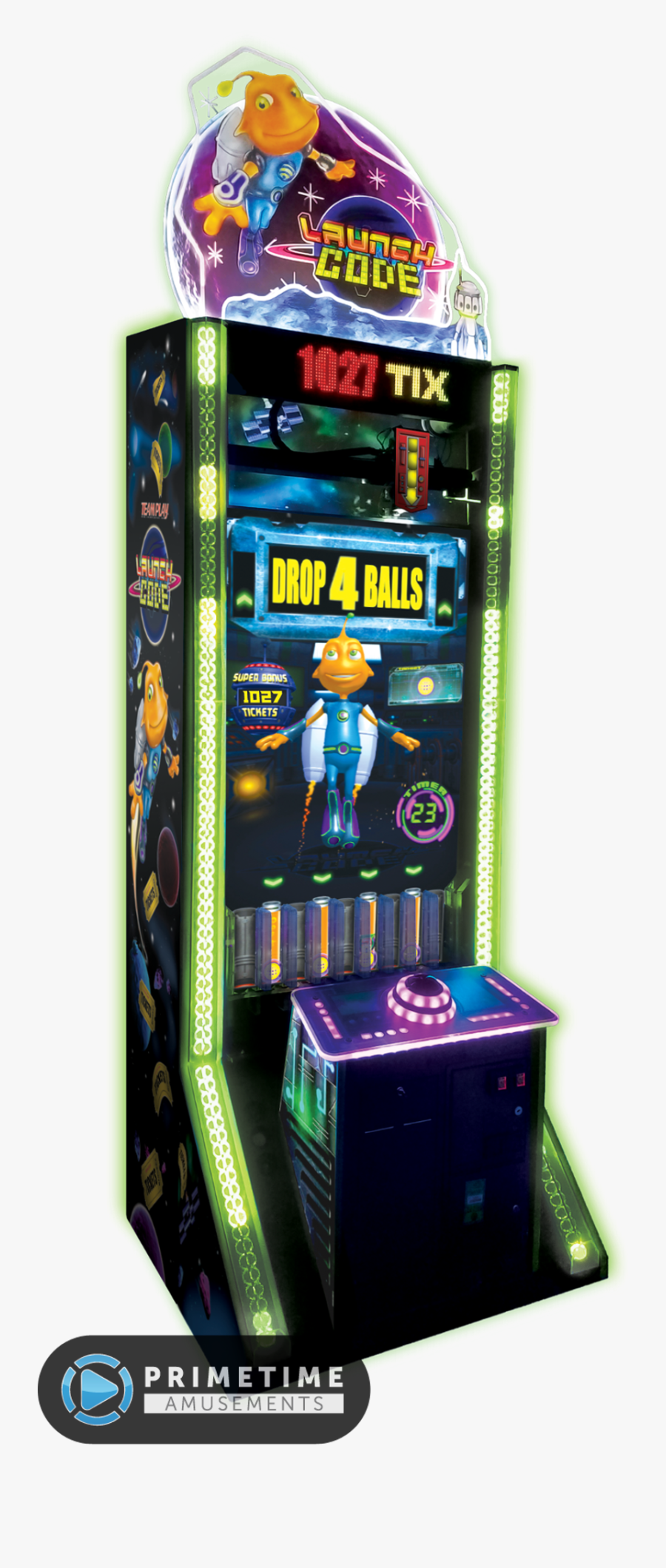 Launch Code Primetime Amusements From The Creators - Launch Code Arcade Game, Transparent Clipart