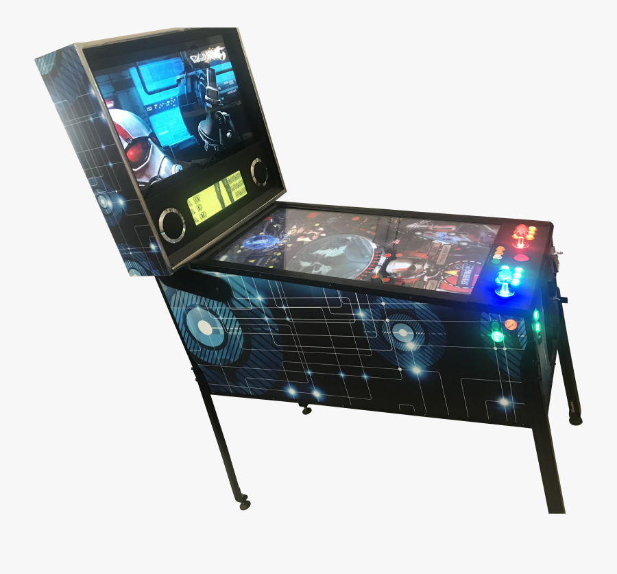 With In Games Classic - Classic Arcade Pinball Machine, Transparent Clipart