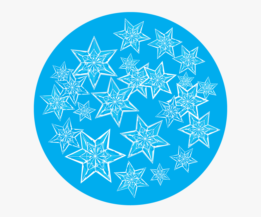 Blue Crystal Png -crystal Star Group - Circle, Transparent Clipart