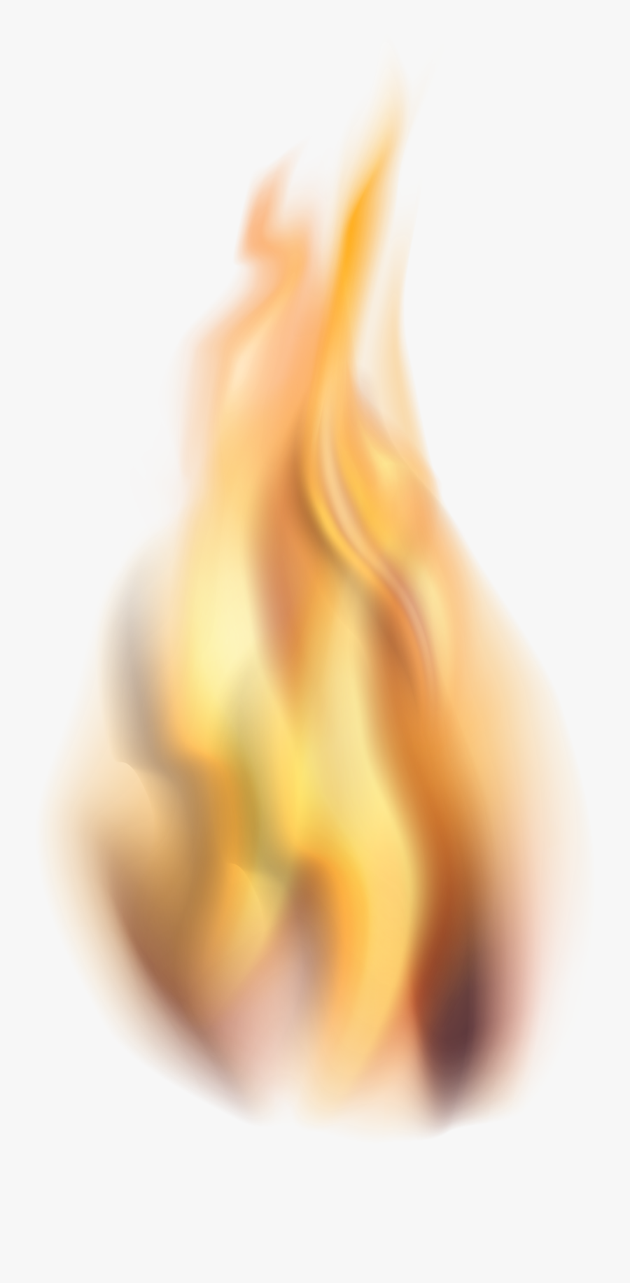 Hair On Fire Clipart - Fire Png Of Hand, Transparent Clipart
