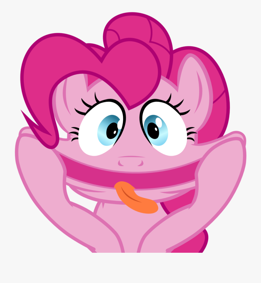 Chipmagnum, Funny Face, Pinkie Pie, Safe, Simple Background, - Mlp Eg Pinkie Pie Vector, Transparent Clipart