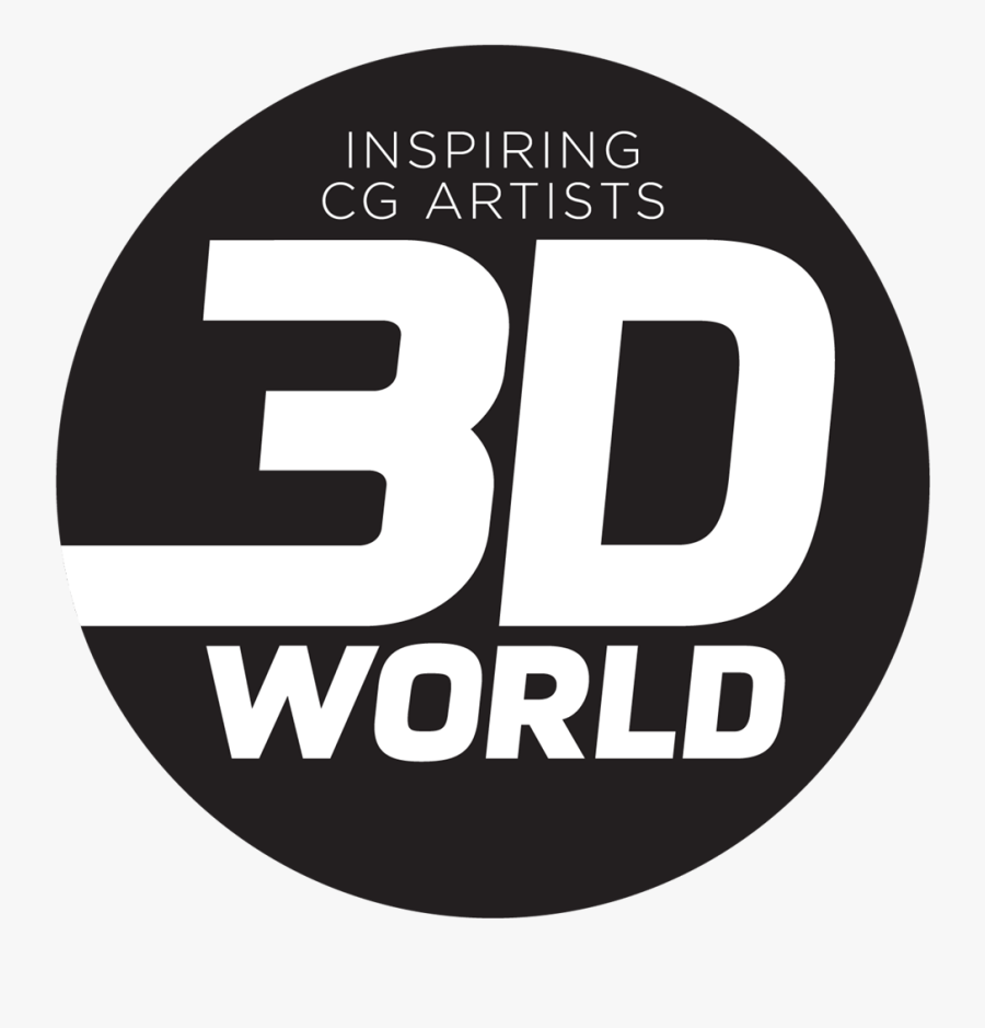 Clip Art D Art Competitions - 3d World Magazine Logo, Transparent Clipart