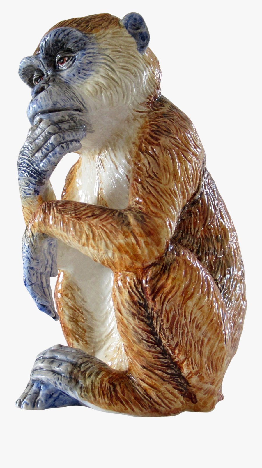 Clip Art Monkey Hand - Figurine, Transparent Clipart