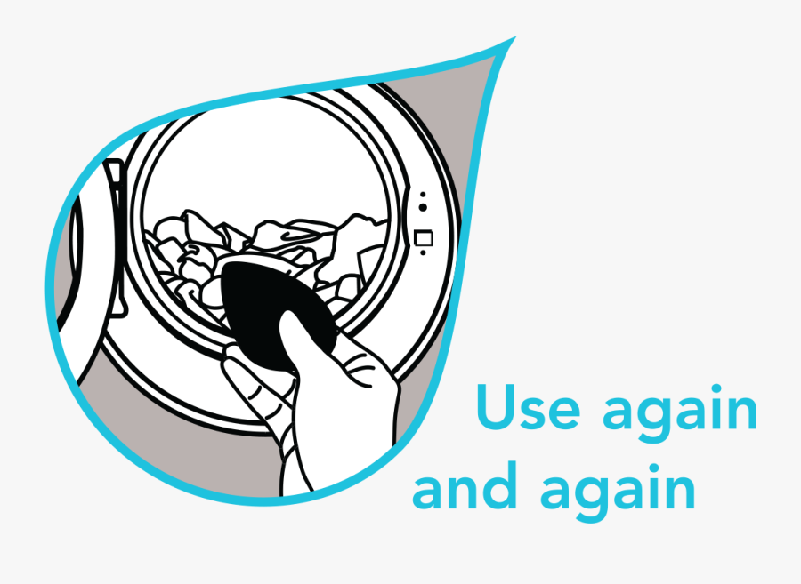 The Mitty® Mini Single Pack Ultra Gentle Reusable Makeup, Transparent Clipart