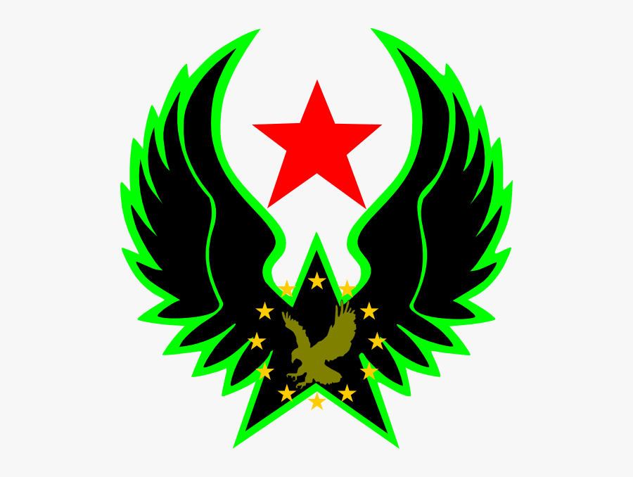 Eagle Star Hero Clip Art - Png Logo For Picsart, Transparent Clipart
