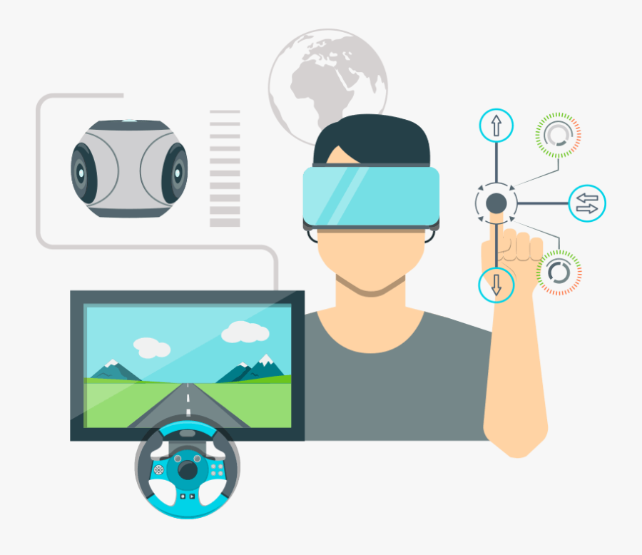 Graphic Ar Vr Game Development - Ar Vr Technology Icon Png, Transparent Clipart