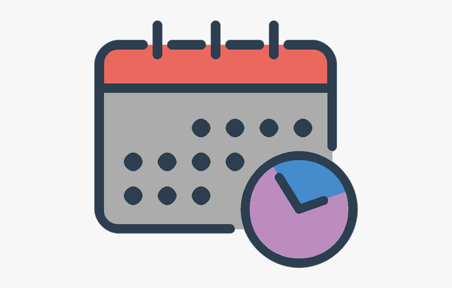 Time Schedule Icon, Transparent Clipart