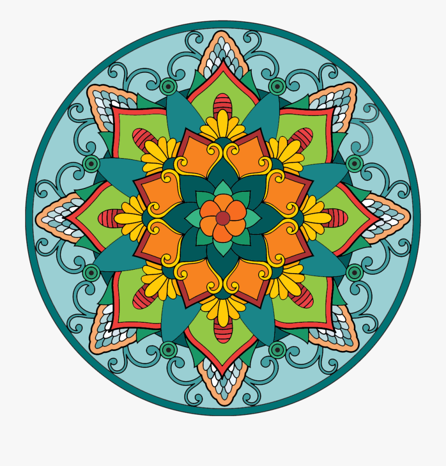 Drawing Guessing Scribblemix - Мандалы Цветные Пнг, Transparent Clipart