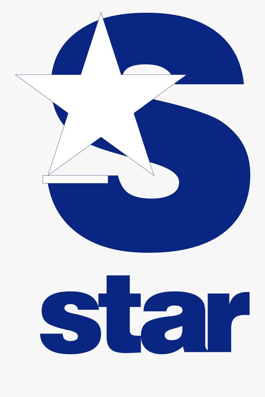 Tv Clipart Tv Star - Blue Star Tv Logo, Transparent Clipart