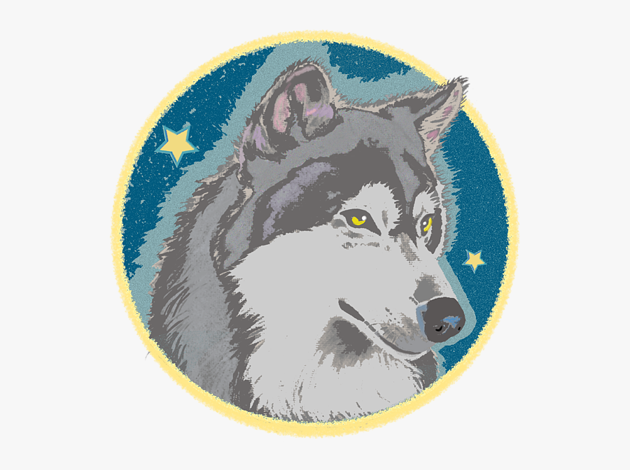 Lone Wolf Png -bleed Area May Not Be Visible - Mackenzie River Husky, Transparent Clipart