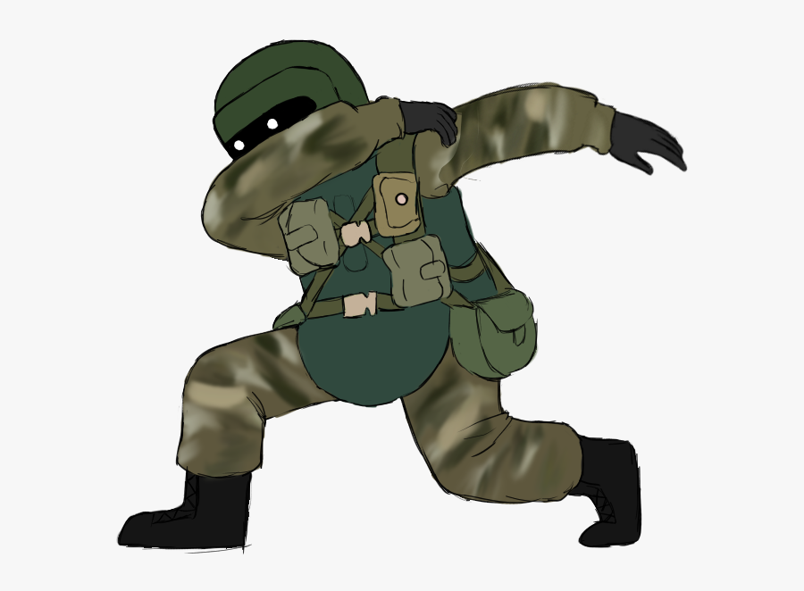 Rainbow Six Siege Dabbing, Transparent Clipart