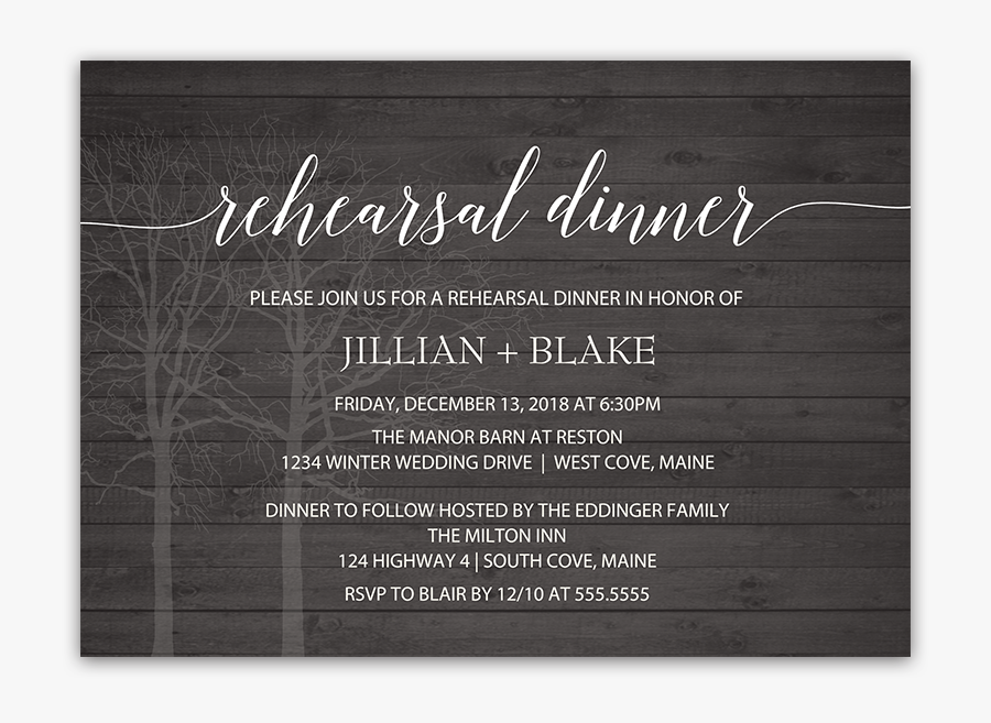 Clip Art Rustic Winter Wedding - Calligraphy, Transparent Clipart
