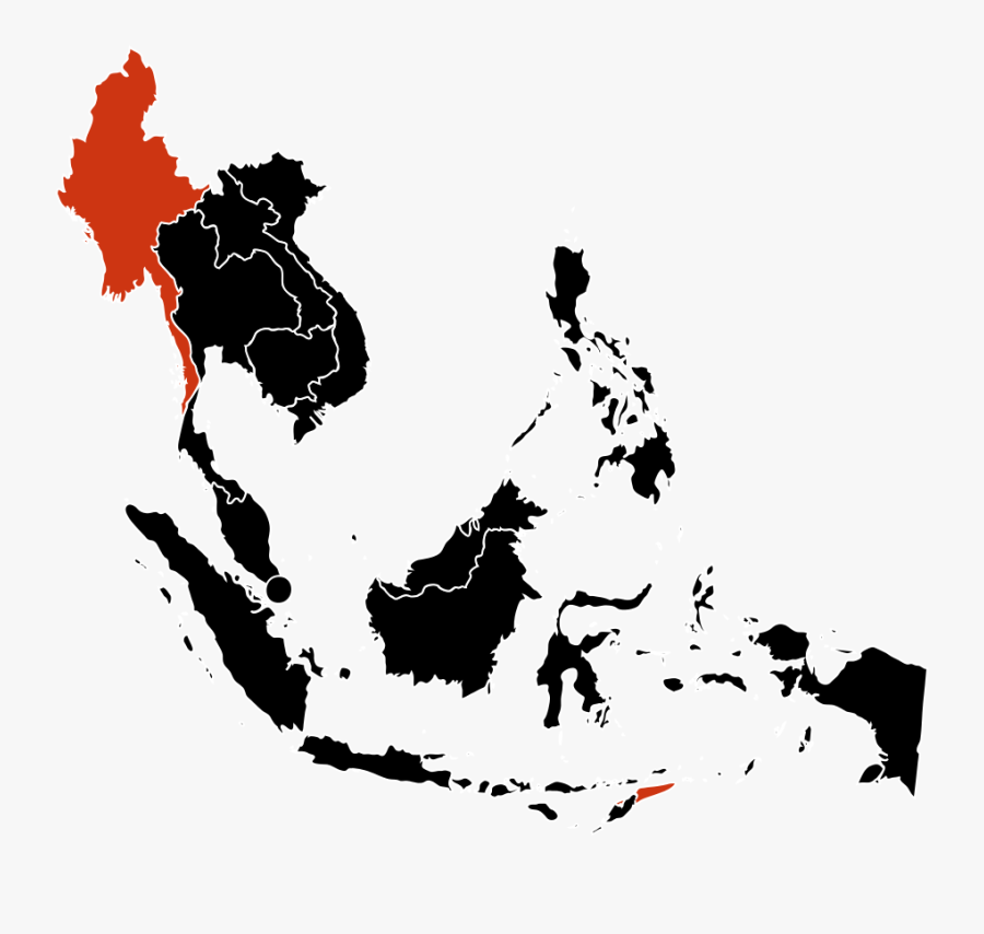 Association Of Southeast Asian Nations Globe Continent - Cultural Regions Southeast Asia, Transparent Clipart