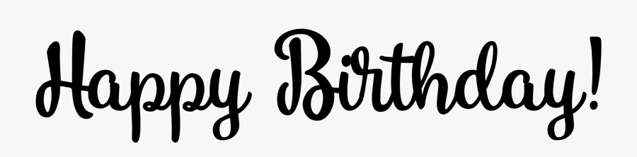 Clip Art Happy Birthday Art Fonts - Vanilla Daisy Script Font Free Download, Transparent Clipart