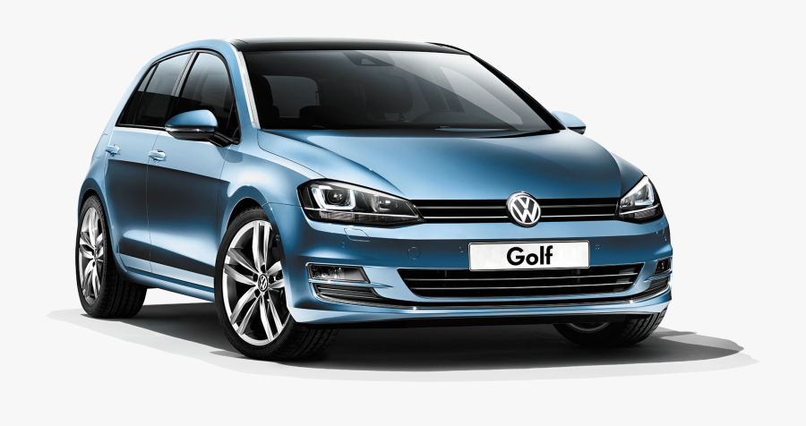 Blue Car Clipart Volkswagen - Vw Golf Png, Transparent Clipart