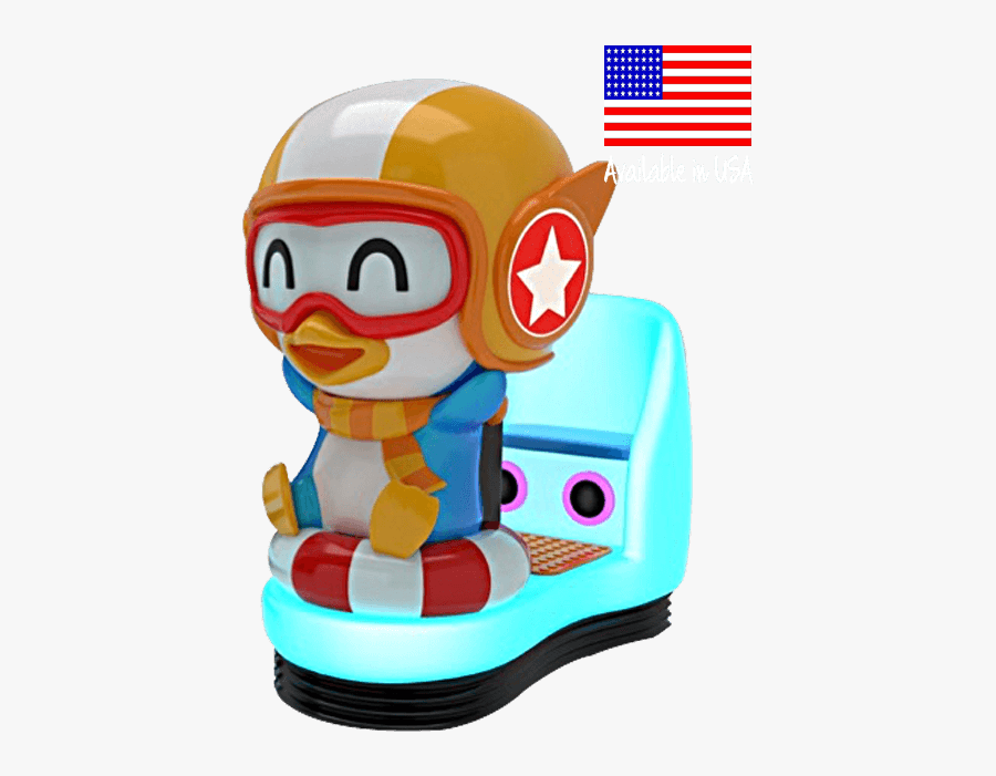 Penguin Slope Kiddie Ride, Transparent Clipart