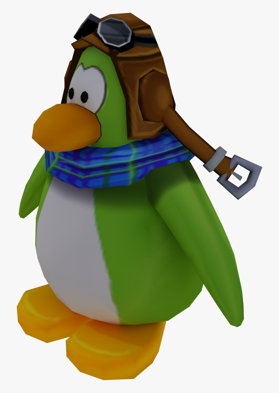 Sledding Clipart Penguin - Club Penguin App Model, Transparent Clipart