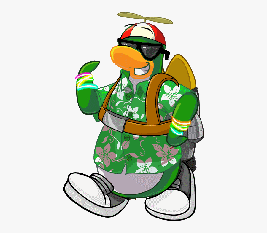 Graphic Girpenguin Vertebrate Character Illustration - Rookie Club Penguin Png, Transparent Clipart