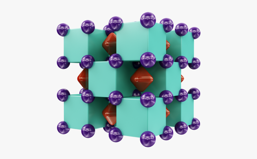 Clip Art Flower React - Noble Gas Crystal Structure, Transparent Clipart