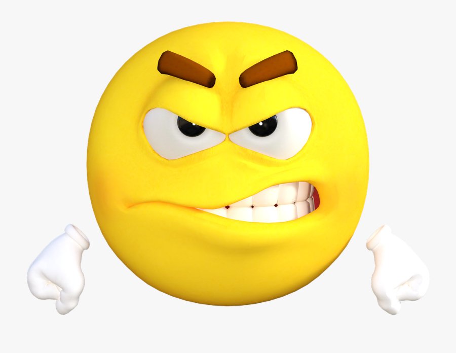 Angry Emoji  Png Gambar Emoji  Senyum Bergerak  Free 