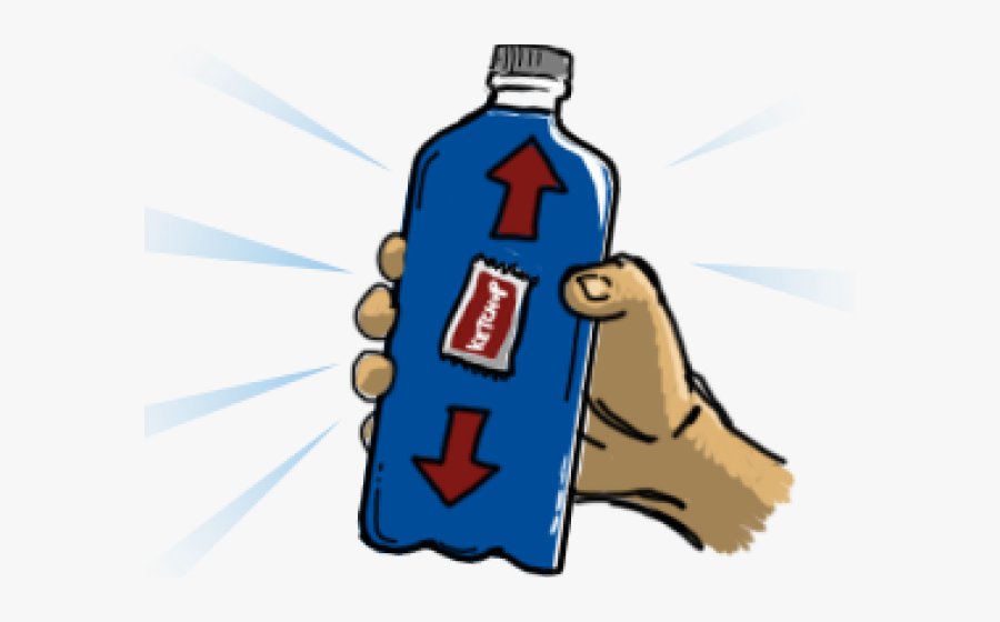 Sause Clipart Ketchup Packet - Ketchup Packet In Water Bottle, Transparent Clipart