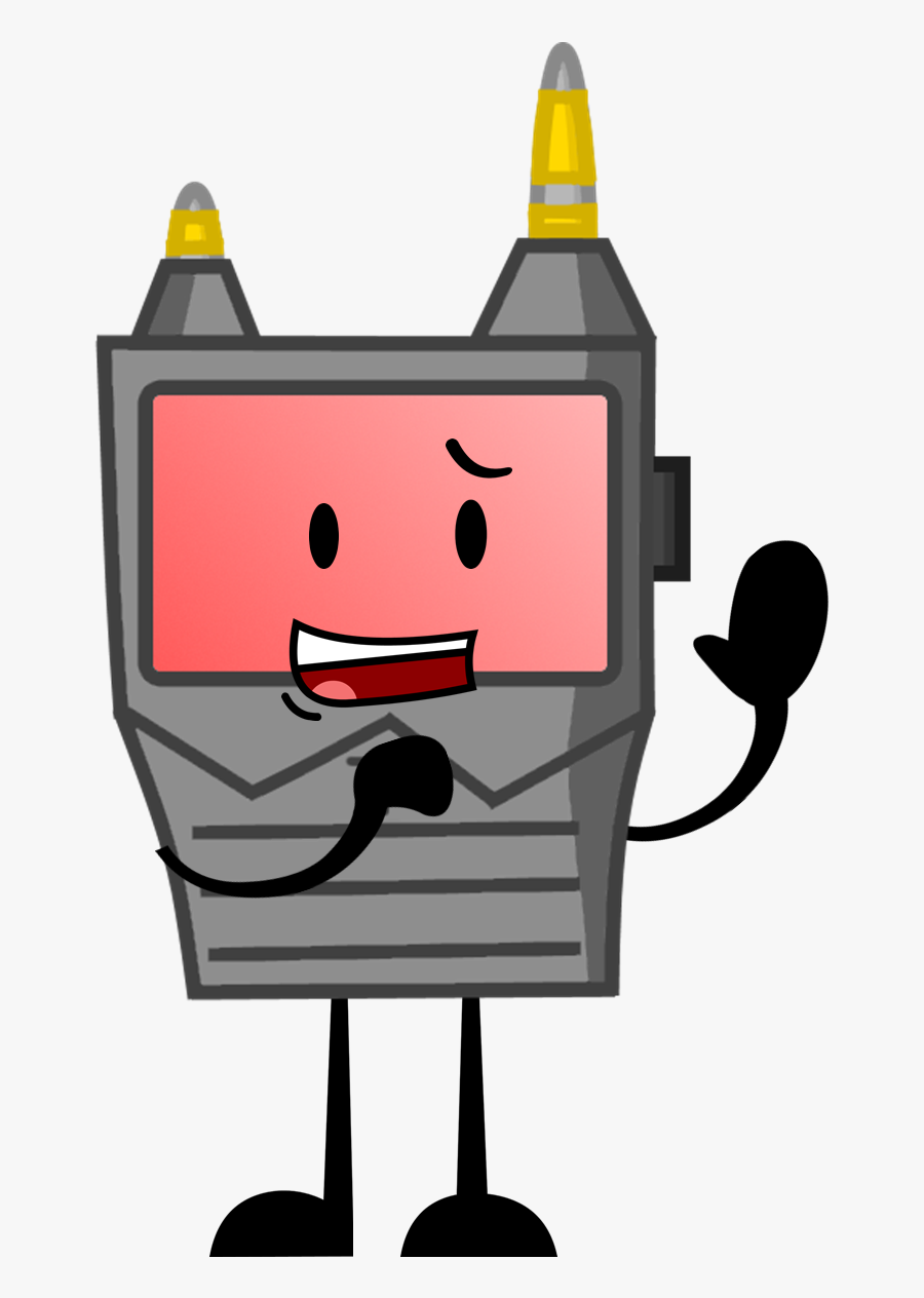 Ketchup Clipart Bfdi - Object Shows Walkie Talkie, Transparent Clipart