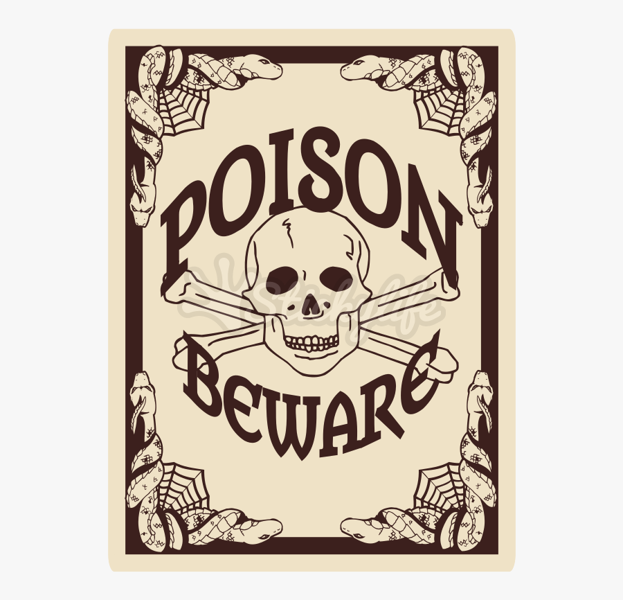 Poison Label Printable