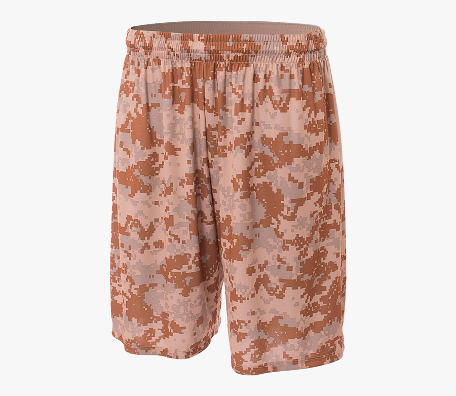 Printed Camo Performance Uniform - Shorts, Transparent Clipart