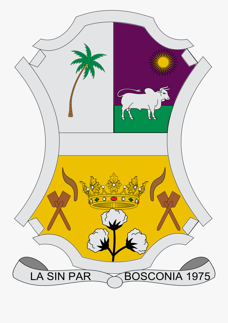 Escudo De Bosconia Cesar Clipart , Png Download - Bandera De Bosconia Cesar, Transparent Clipart