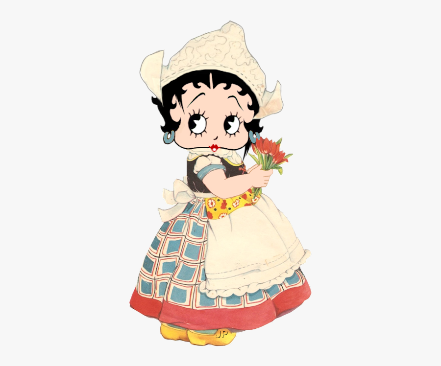 Dutch Betty Boop, Transparent Clipart